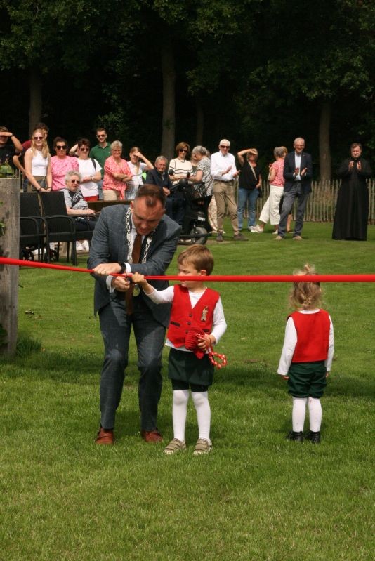 Opening schutsboog